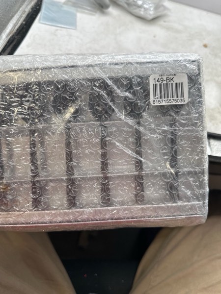 Condition photo showing New/Like New for Lorren Home Trends Demitasse Spoons, 4.5 Inches, Black Textured Handle, Set of 6