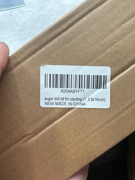 Condition photo showing New/Like New for TCBWFY 3.5" x16 Inch Pink Garden Auger Drill Bit for Planting- Perfect for Planting Bulbs, Flowers, and Small Trees 3.5"x16"