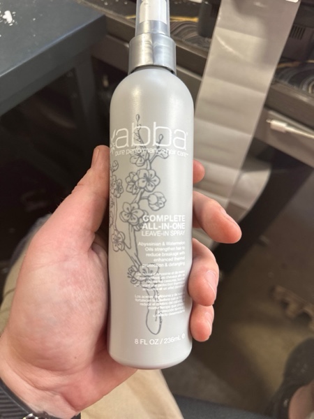 Condition photo showing New/Like New for ABBA by ABBA Pure & Natural Hair Care   COMPLETE ALL-IN-ONE LEAVE-IN SPRAY 8 OZ
