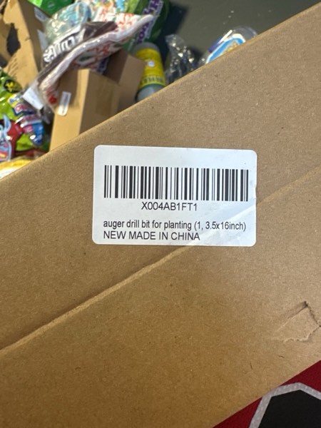 Condition photo showing New/Like New for TCBWFY 3.5" x16 Inch Pink Garden Auger Drill Bit for Planting- Perfect for Planting Bulbs, Flowers, and Small Trees 3.5"x16"
