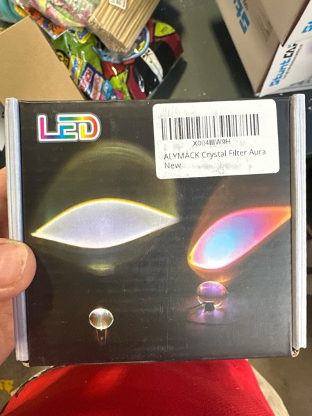 Condition photo showing New/Like New for ALYMACK Sunrise Aura Light Mood Lamp - Adjustable Angel Eyes LED Projector Ambient Night Lights - RG