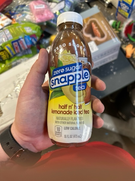 Condition photo showing New/Like New for Diet Snapple Half 'n Half - 16 fl oz Bottle
