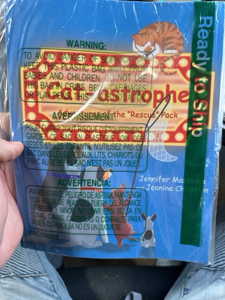 Condition photo showing New/Like New for Cat-astrophe: Adventures of the "Rescue" Pack