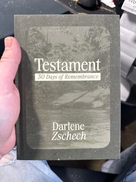 Condition photo showing New/Like New for Testament: 30 Days of Remembrance