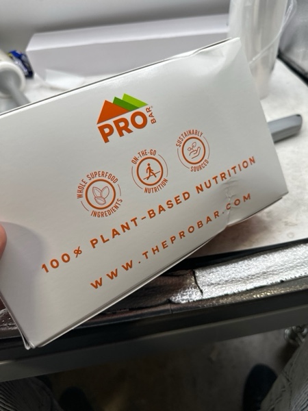 Condition photo showing New/Like New for PROBAR - GO Energy Bars - Mixed Berry - Gluten-Free, Non-GMO, Whole-Food Ingredient Snack Bars (12 Count)