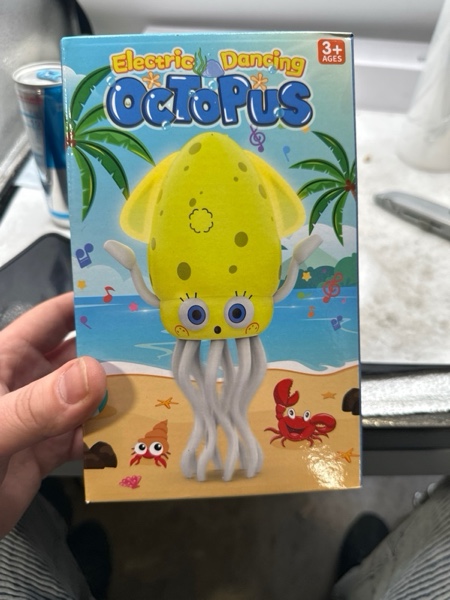 Condition photo showing New/Like New for Electric Dancing Octopus Baby Toy with LED Light and Music, Dancing Squid Kids Toys Boys Girls Age 3-5 4-5, Automatic Obstacle Avoidance Birthday for Boys Girls