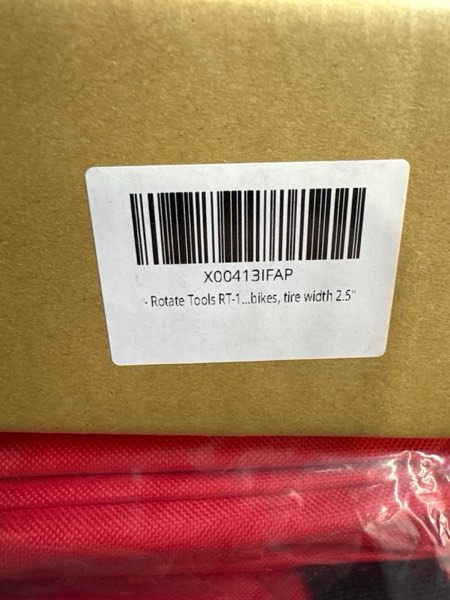 Condition photo showing New/Like New for Rotate Tools RT-101HF Bicycle Wall Hanger, bike storage from 26"-29" road and mountain bikes, tire width 2.5"