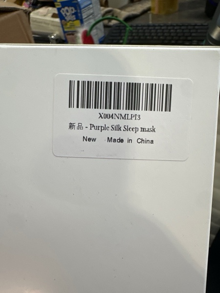 Condition photo showing New/Like New for Wildsylva Sleep Eye Masks-The Sleep Trilogy–100% Mulberry Silk Lavender Sleep Mask for Women with Adjustable Strap, Essential Oil Sleep Patches, Soft Noise Cancelling Earplugs for Sleep Travel Nap