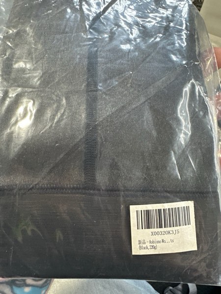 Condition photo showing New/Like New for Aobiono Women Fleece Lined Tights Sheer Warm Pantyhose Fake Translucent Winter Black Polyester,Spandex