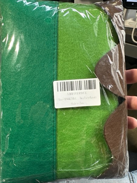 Condition photo showing New/Like New for 3.3ft DIY Felt Christmas Tree Set 32 Detachable for Ornaments, Christmas Tree for Toddlers, Xtmas Tree Set with Ornaments for Kids, Best White Elephant for Grandkids