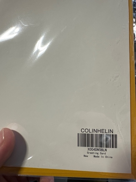 Condition photo showing New/Like New for Funny Merry Christmas Birthday Card, December Birthday Card for Women Men, Born in December Card for Him Her, Brilliant Christmas Birthday Card Gift, Holiday Birthday Card, Happy Xmas Birthday #7