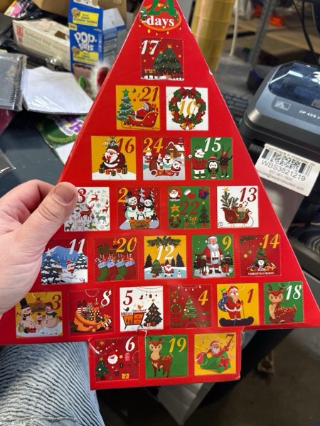 Condition photo showing New/Like New for Fidget Advent Calendar, 24 Days Surprise Christmas Gifts, 2025 Christmas Countdown Advent Calendars for Kids, Fidget Toys Surprise Gifts Sensory Toy for Boys Teens Adults Girls
