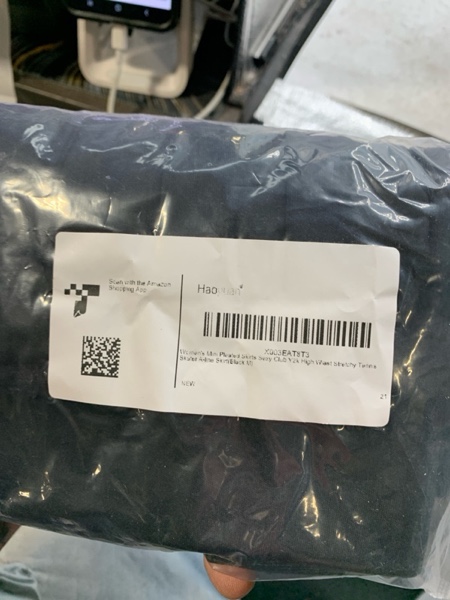 Condition photo showing New/Like New for Women's Mini Pleated Skirts Sexy Club Y2k High Wiast Stretchy Tennis Skater A-line Skirt Medium Black