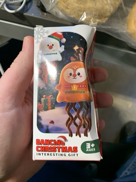 Condition photo showing New/Like New for Christmas Clockwork Dancing Toy?Mini Interactive Magic Dancing Sliding Toy?2025 New Decorations?White Elephant Festival Gifts Birthday Gifts (Reindeer)