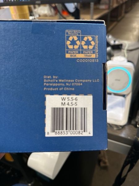 Condition photo showing New/Like New for Dr. Scholl's Plantar Fasciitis Sized to Fit Pain Relief Insoles // Shoe Inserts with Arch Support for Men and Women, 1 Count Tailored Fit Men's 4.5-5 / Women's 5.5-6