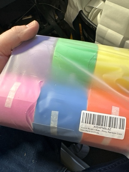 Condition photo showing New/Like New for 6 Rolls 295.2 Ft Bulletin Board Borders - Colorful Scalloped Trim, Bright Classroom Decor, Extra Long Bulletin Board Decorations for School, Teacher Supplies, Back to School