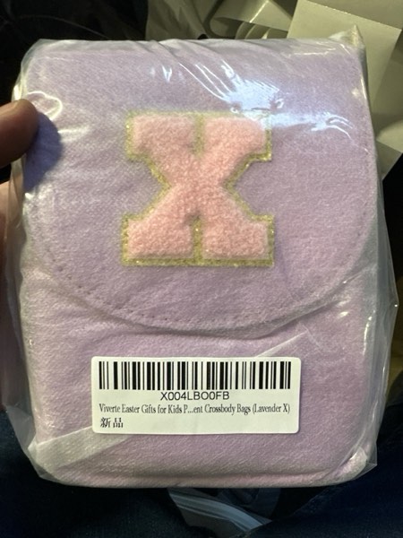 Condition photo showing New/Like New for Viverte Crossbody Purse for Teen Girls Small Initial Cell Phone Toddler Purse Leather Triple Compartment Crossbody Bags