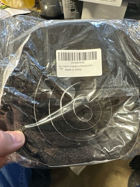 Condition photo showing New/Like New for Weather Stripping Door Seal Strip, 1 in x 1/2 in, Air Conditioner Window Seal, Strong Adhesive, Soundproof, Lightproof, Weatherproof Foam Tape Insulation Strip for Door Frame, Windows(6.5Ft x 1Roll) 1 in x 1/2 in x 6.5Ft