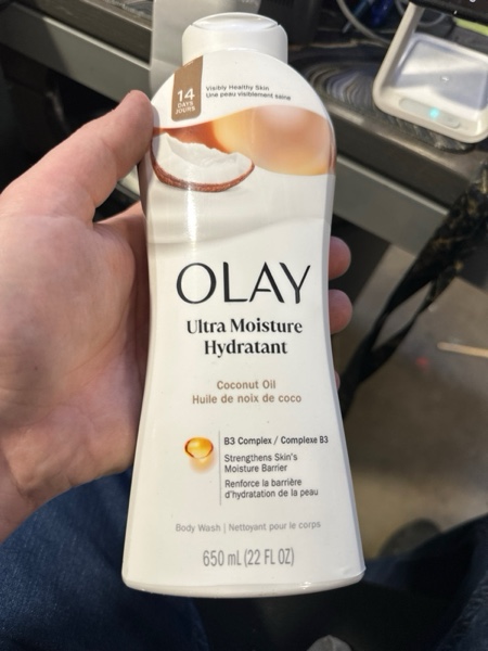 Condition photo showing New/Like New for Olay Ultra Moisture Body Wash with Coconut Oil  22 fl oz