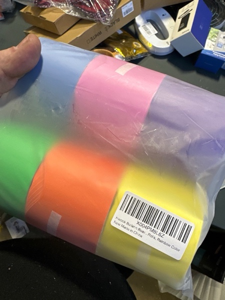 Condition photo showing New/Like New for 6 Rolls 295.2 Ft Bulletin Board Borders - Colorful Scalloped Trim, Bright Classroom Decor, Extra Long Bulletin Board Decorations for School, Teacher Supplies, Back to School