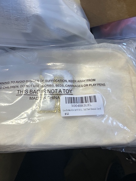 Condition photo showing New/Like New for Gitus Birthday Gifts for 8 9 10 11 12 13 Year Old Girls Personalized Fanny Pack Crossbody Bags with Initial Letter Patch Belt Bag for Teen Girls Cute Trendy Stuff Travel Essentials (Ivory-R)