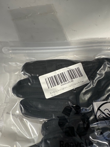 Condition photo showing New/Like New for Moon Kitty Mens Lightweight Running Gloves Winter Waterproof Cold Weather Black Medium