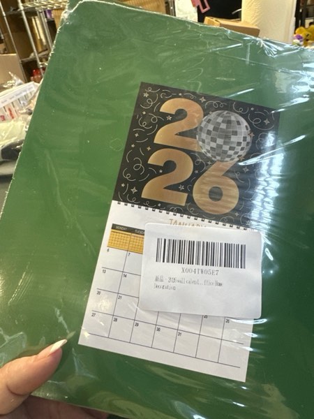 Condition photo showing New/Like New for 2026 wall calendar diamond painting kit?diy diamond art calendar 2026?12-Month Flip Wall Planner & To-Do List, Handmade Calendar Making Set, Office Home Decoration