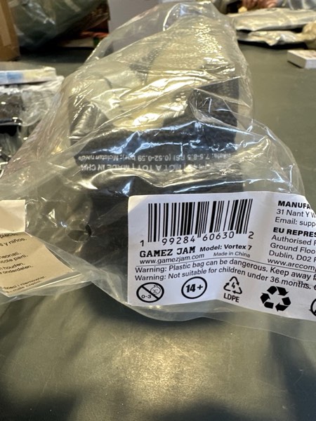 Condition photo showing New/Like New for Rubber Basketball – Size 7 Outdoor/Indoor Street Ball for Adults & Teens – Durable Grip Design for Driveway, Court & Training - Bold Colourful Design White, Black