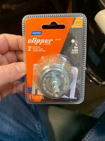 Condition photo showing New/Like New for Norton 70184609159 Clipper Crimped Wire Cup Brush