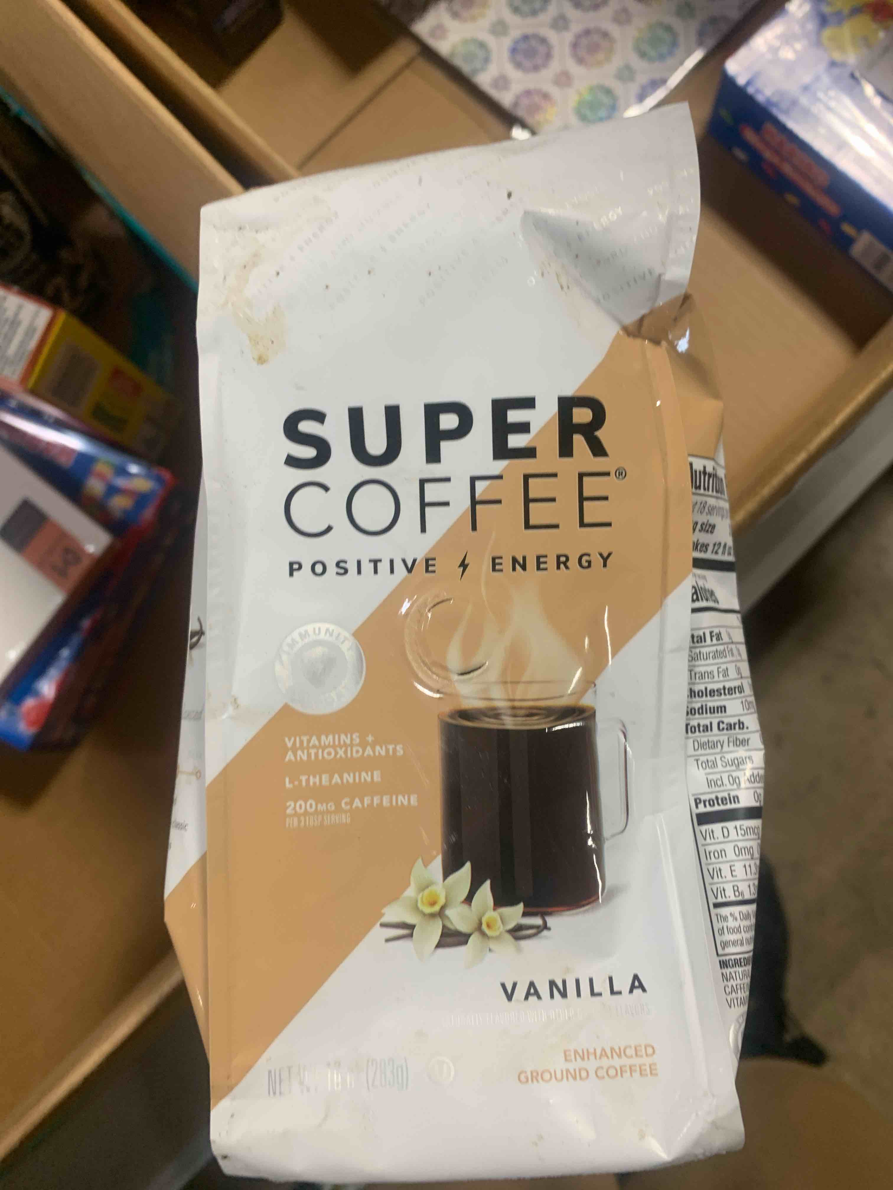 KITU Super Coffee Vanilla Medium Roast Ground Coffee - 10oz