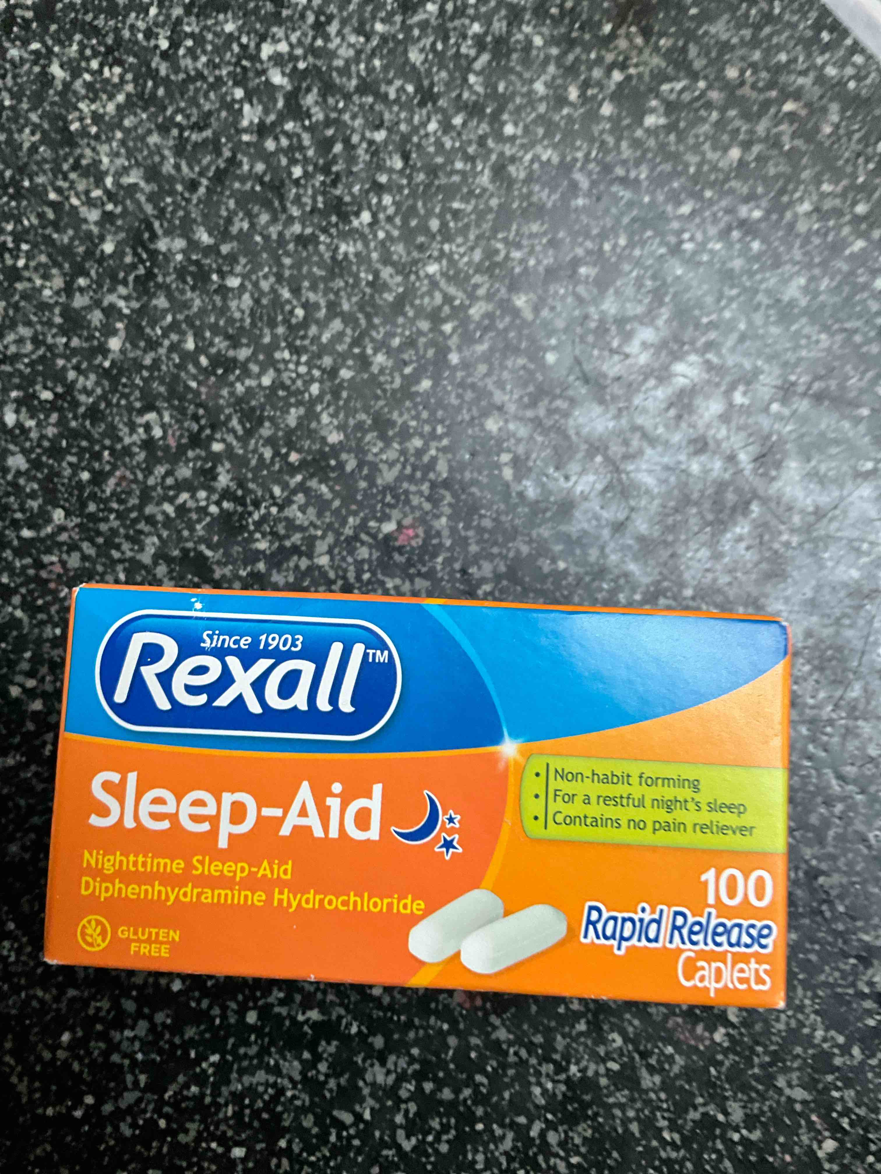Rexall - Sleep Aid - Rapid Release Caplets - 100 count 