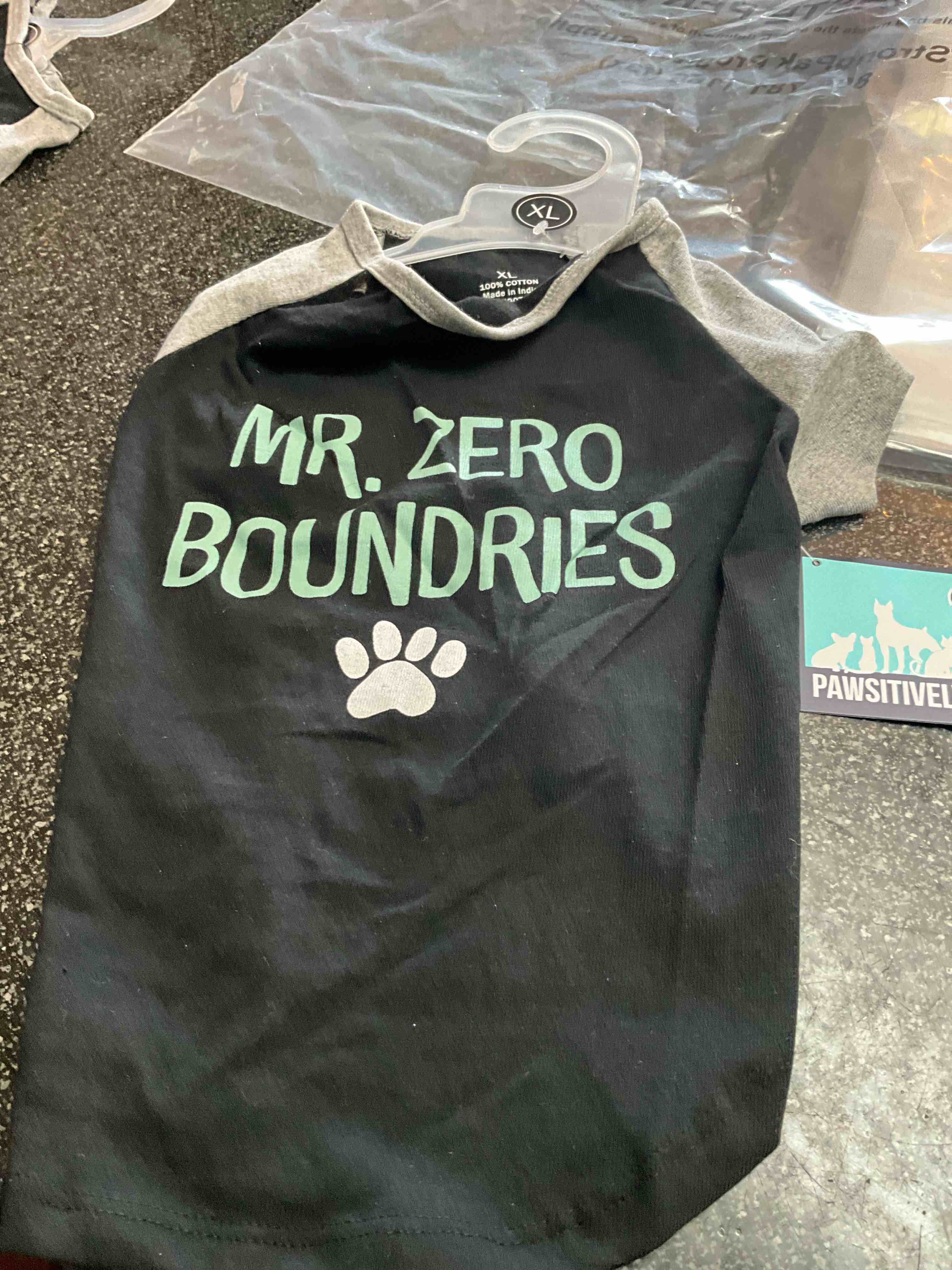 Pawsitively Fun - Pet T-Shirt - size - XL 