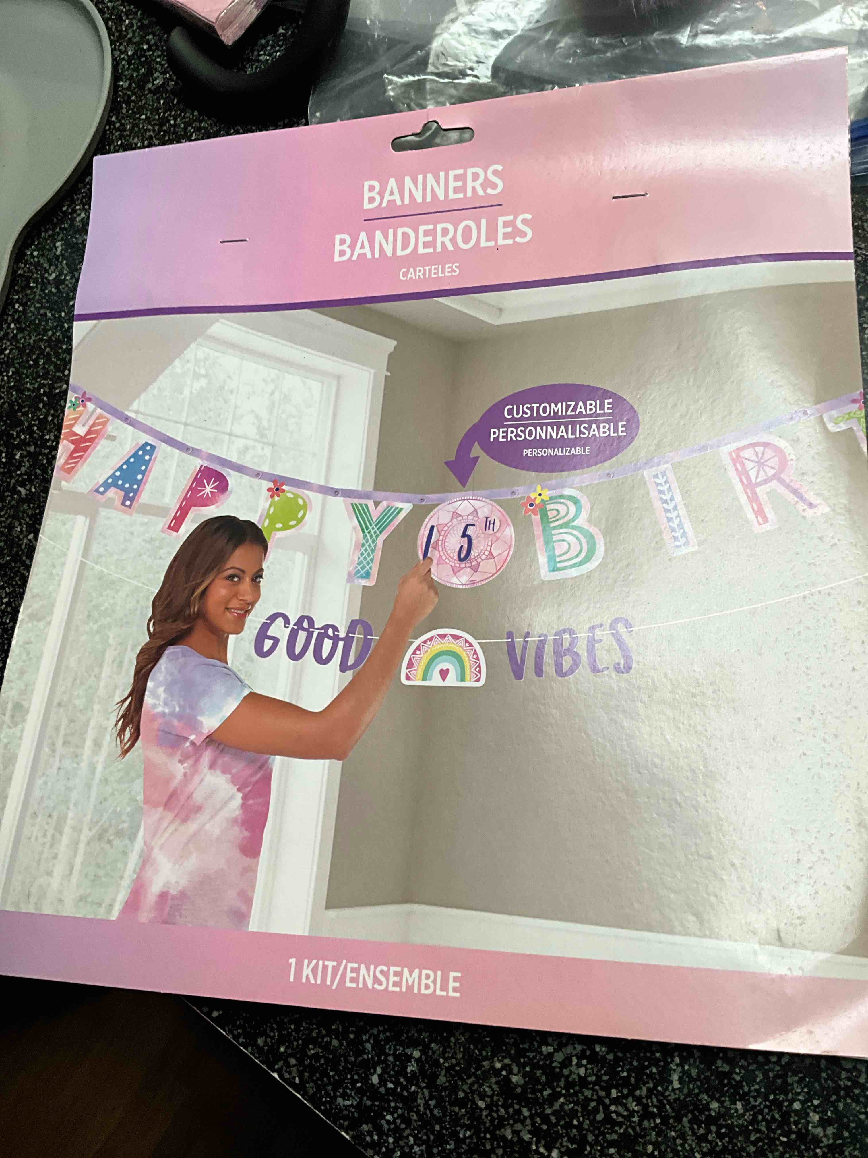 Happy Birthday Banner - (customizable) 