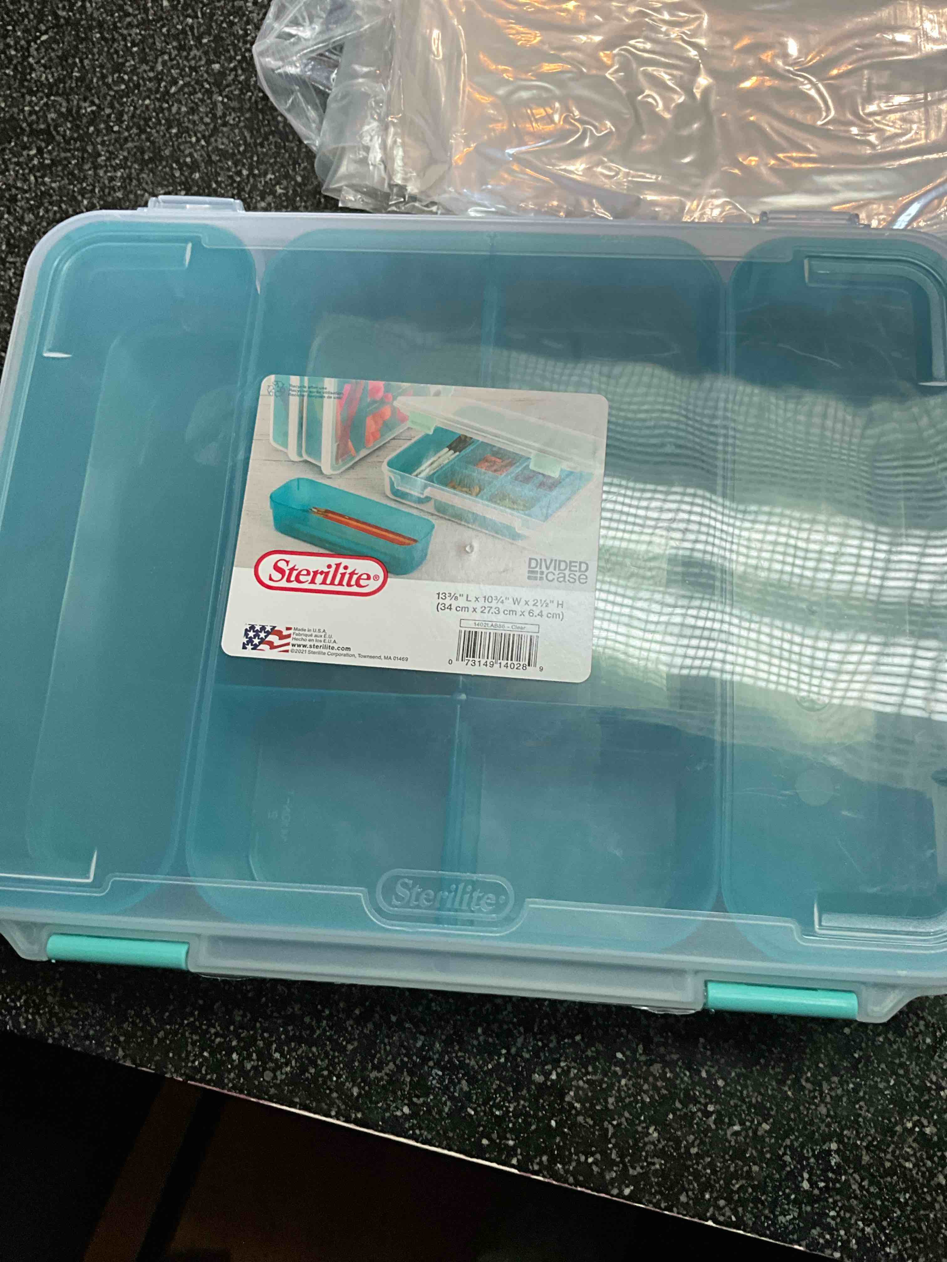 STERILITE Divided Case, Multicolor