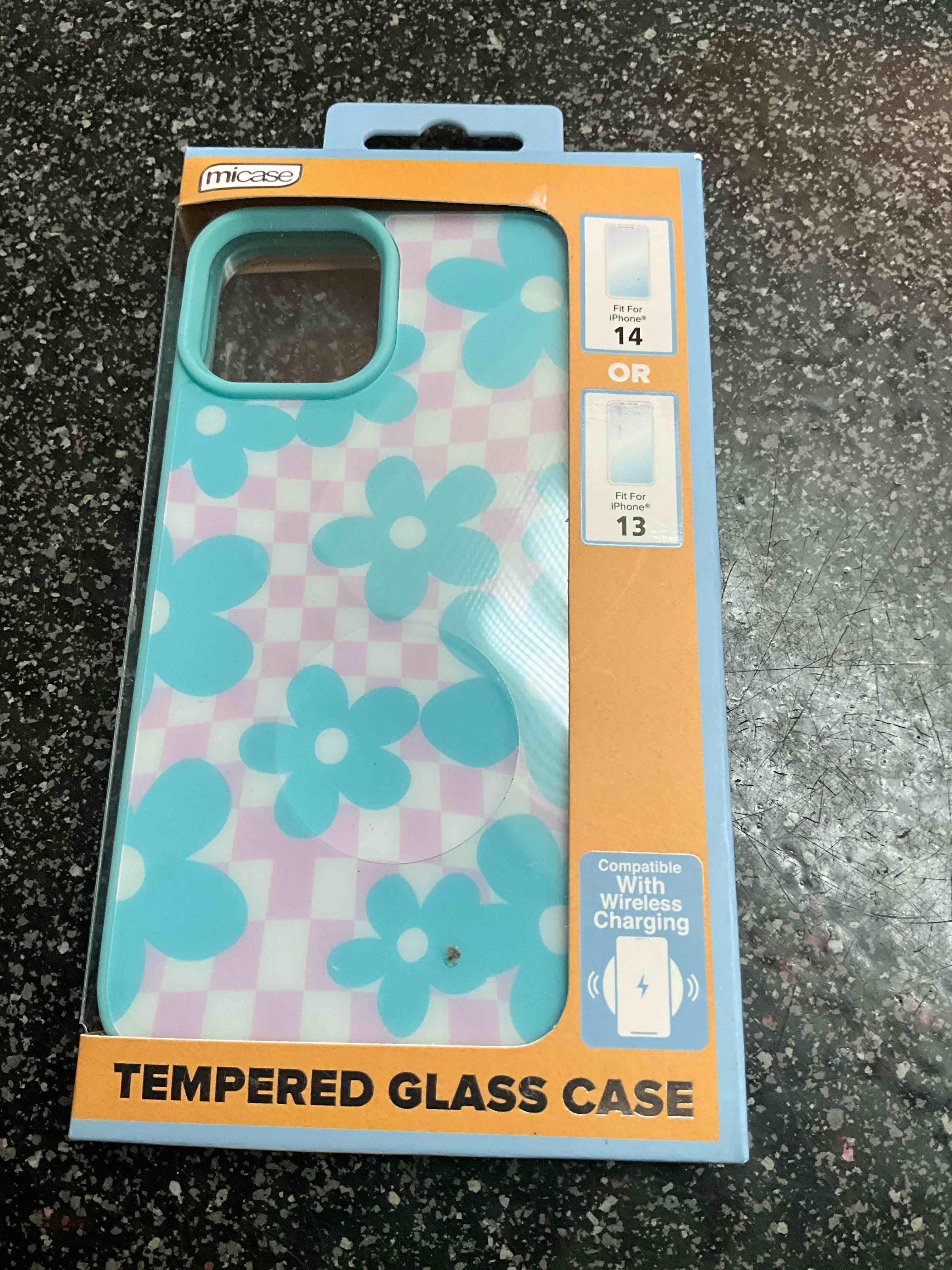 Micase - Tempered Glass Case - iPhone 13/14 