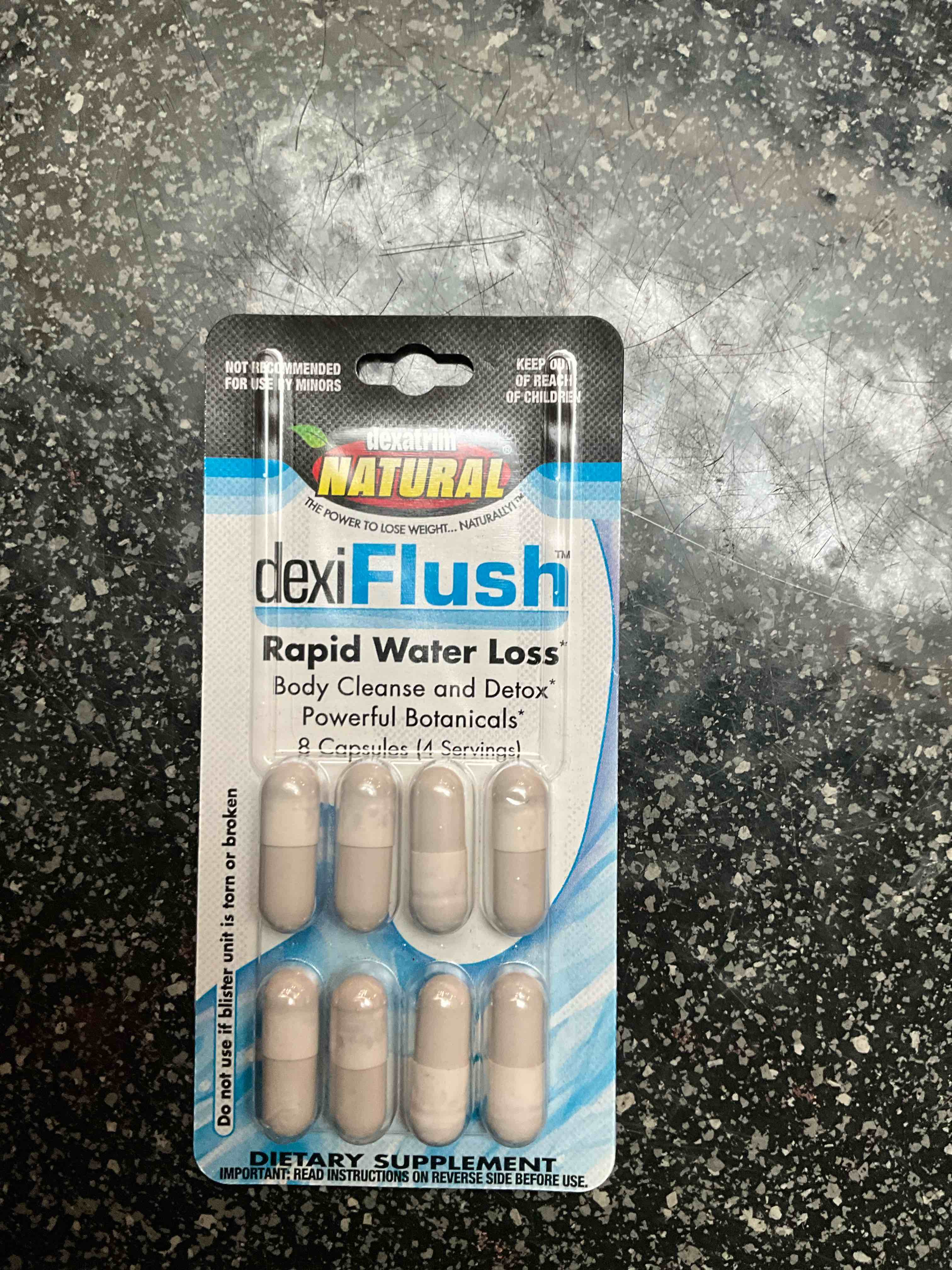 Dexatrim Natural - dexiFlush - Rapid Water Loss - supplements 