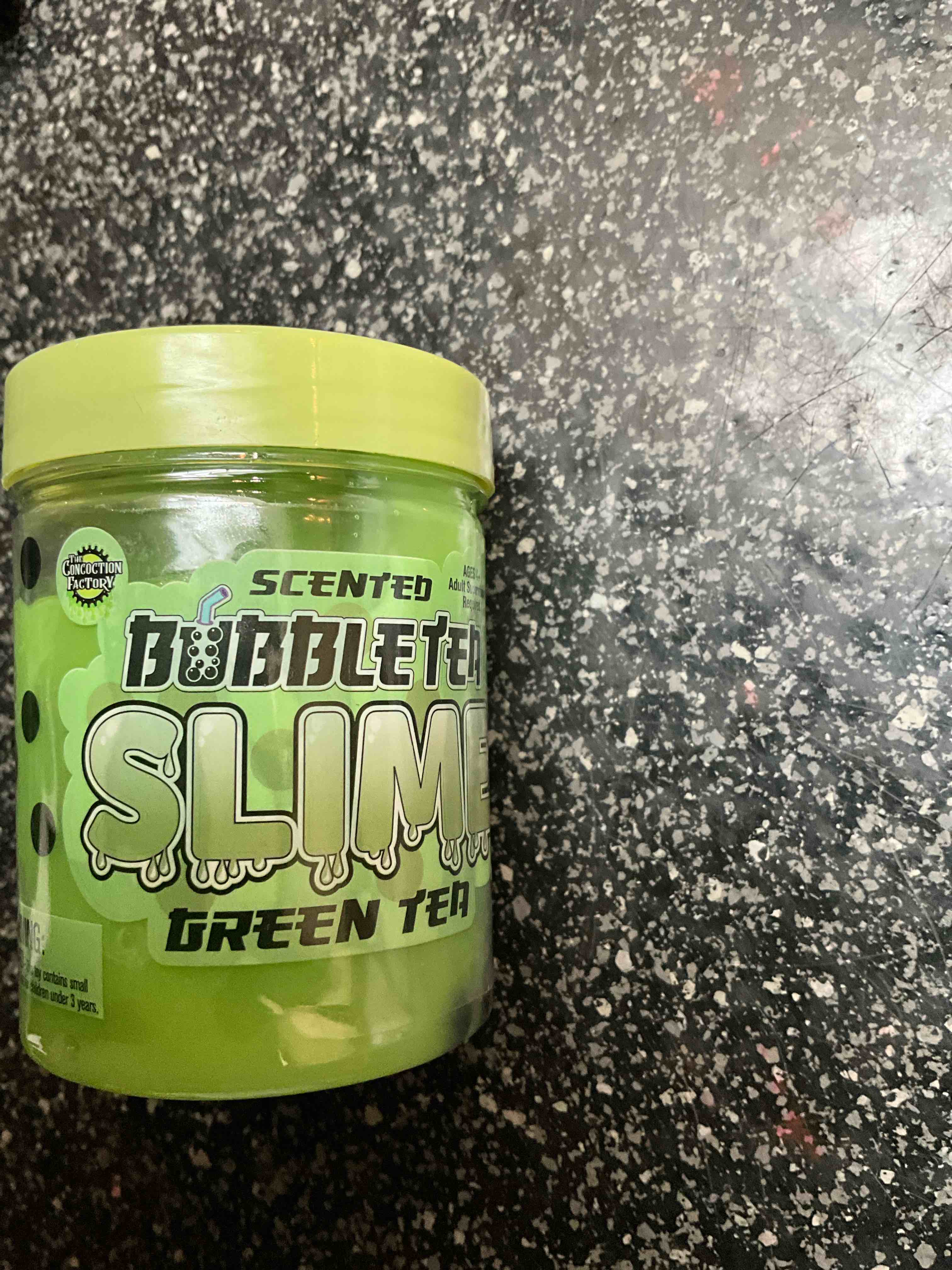 The Concoction Factory - Scented Bubbletea Slime Green Tea - 4.6 oz  