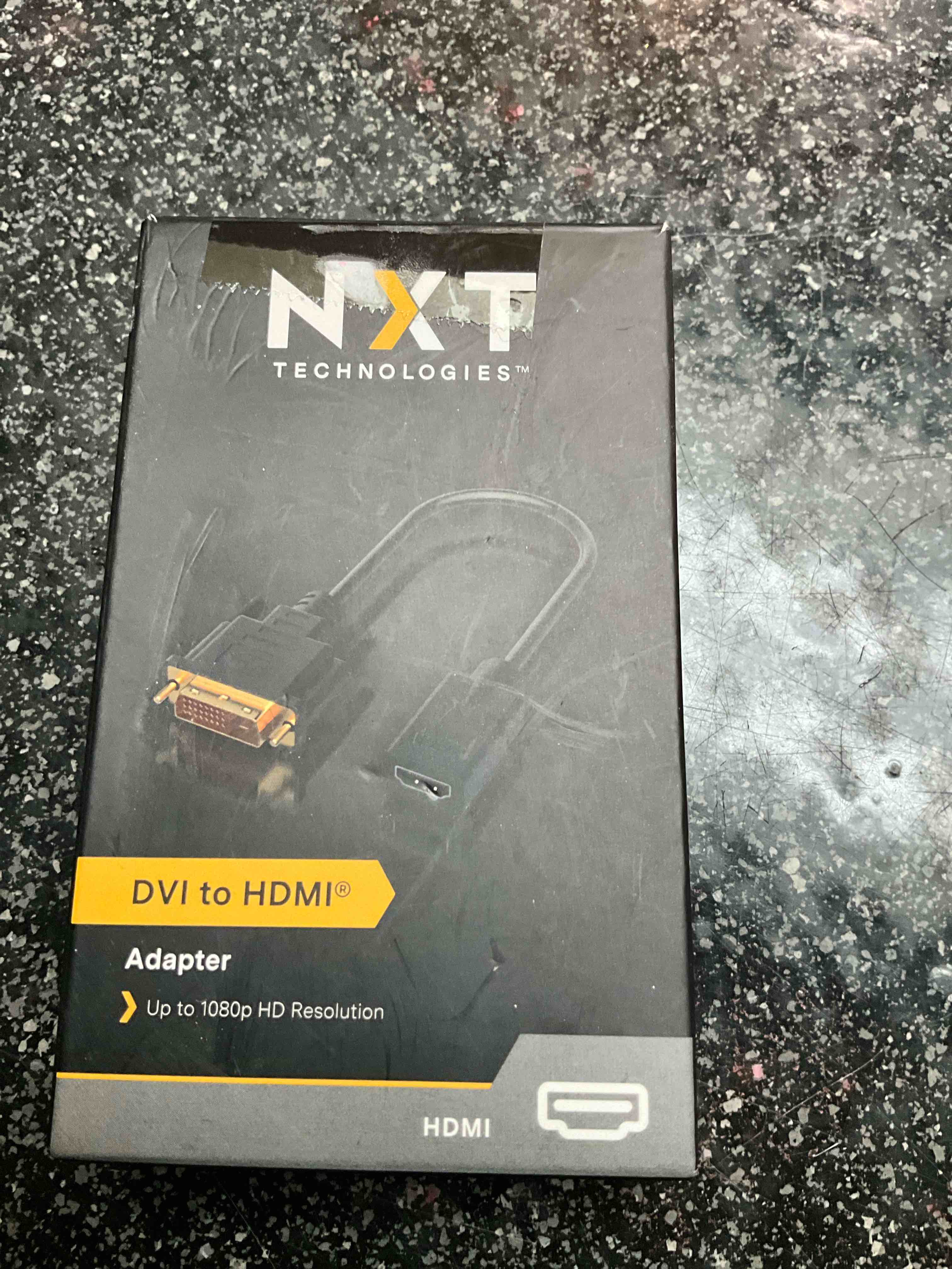 NXT Technologies 0.5' Hdmi/Dvi-D Video Adapter, Black