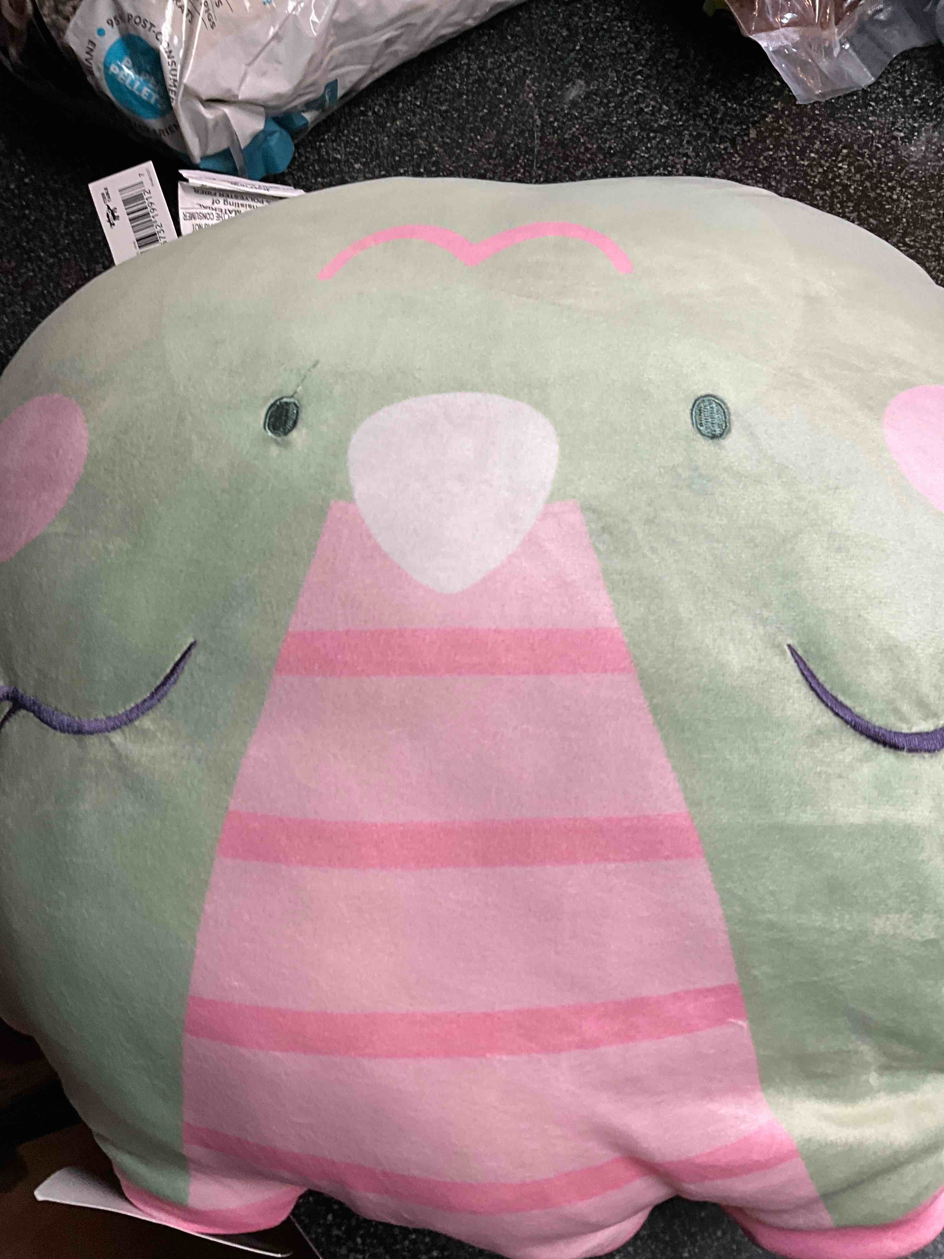 Dino Girl Squishy Pillow 