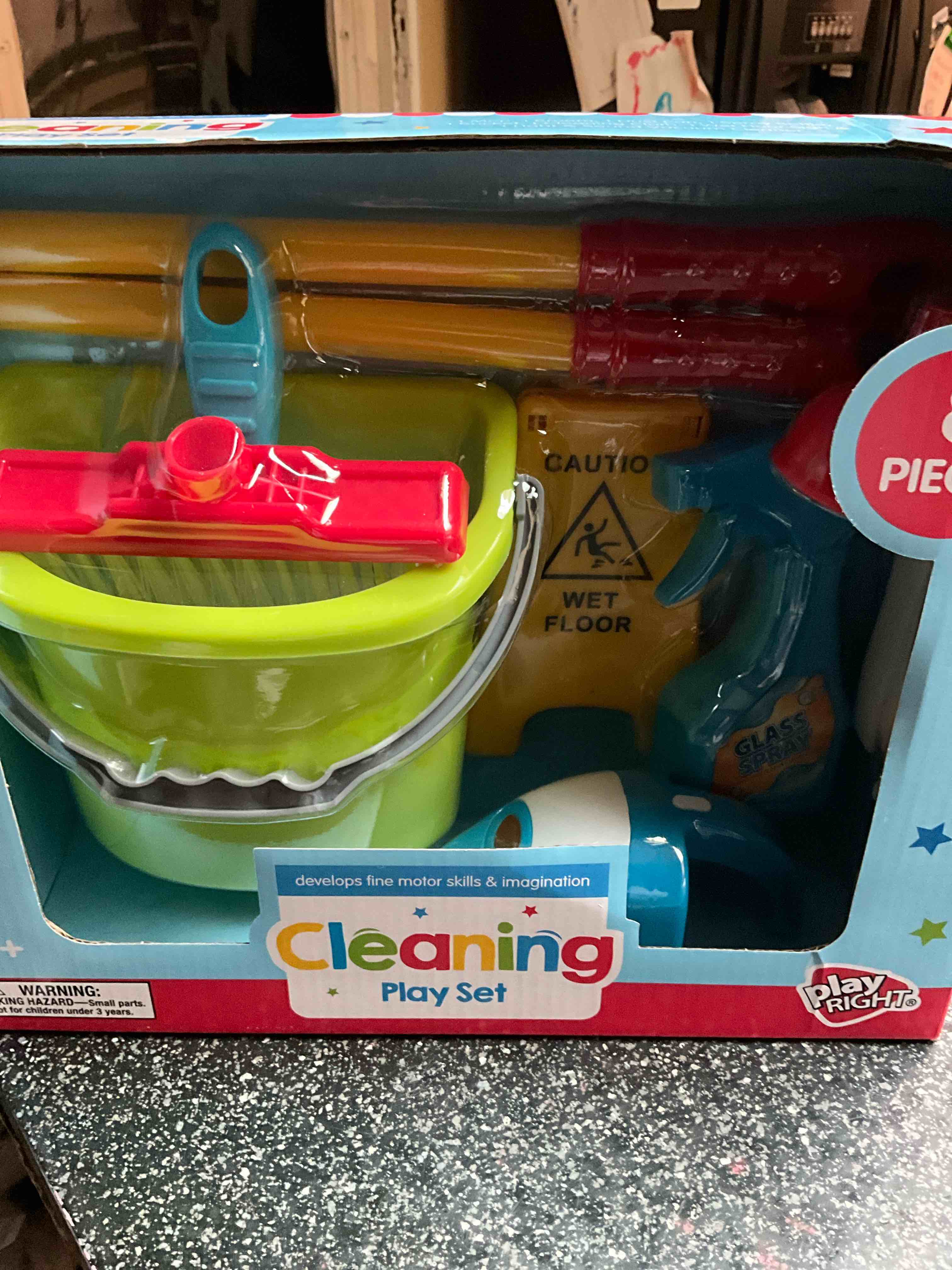 Cleaning Play Set - 8 Pieces 