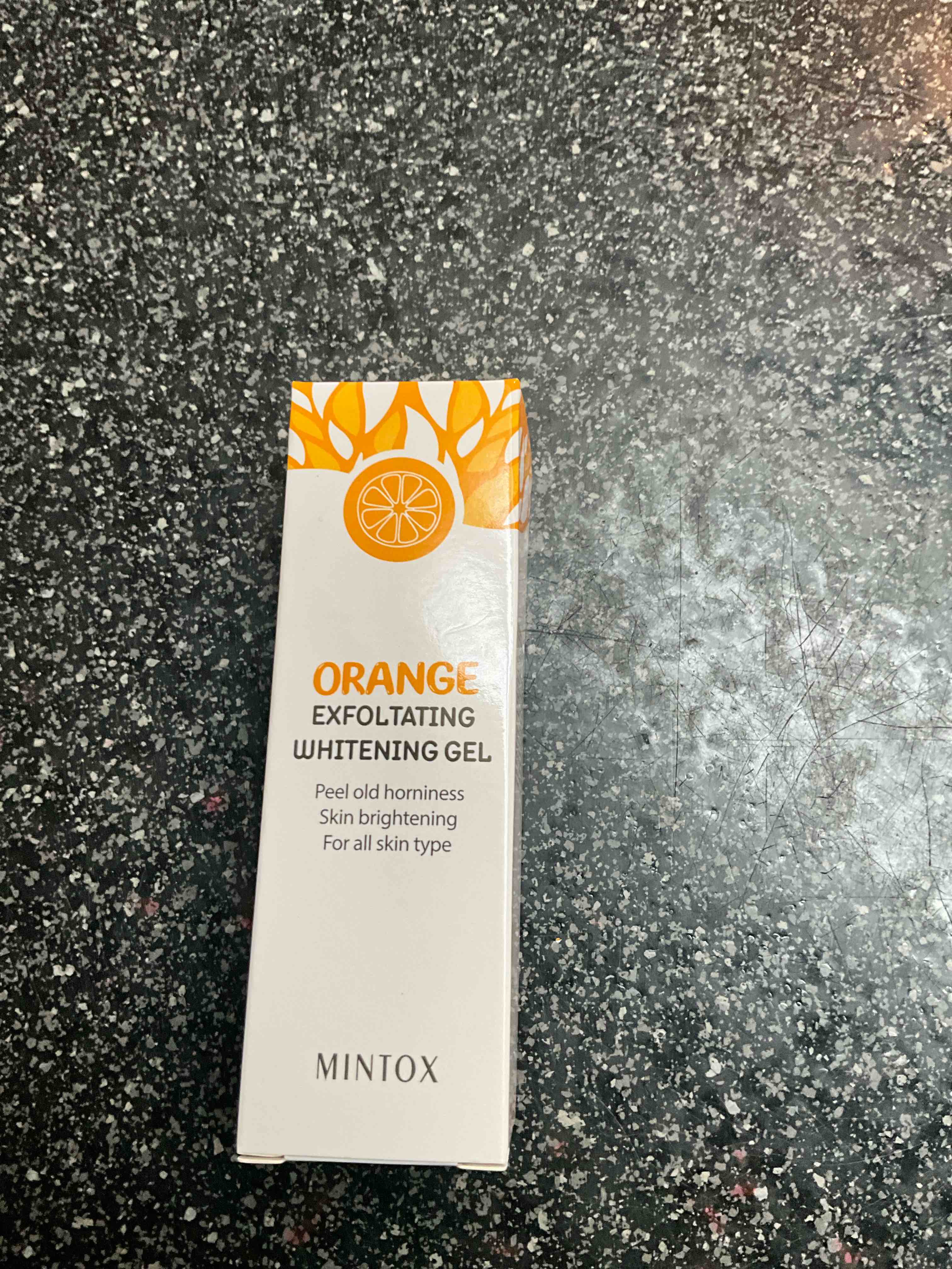 MINTOX - Orange - Exfoltating Whitening Gel - 1.7 oz 