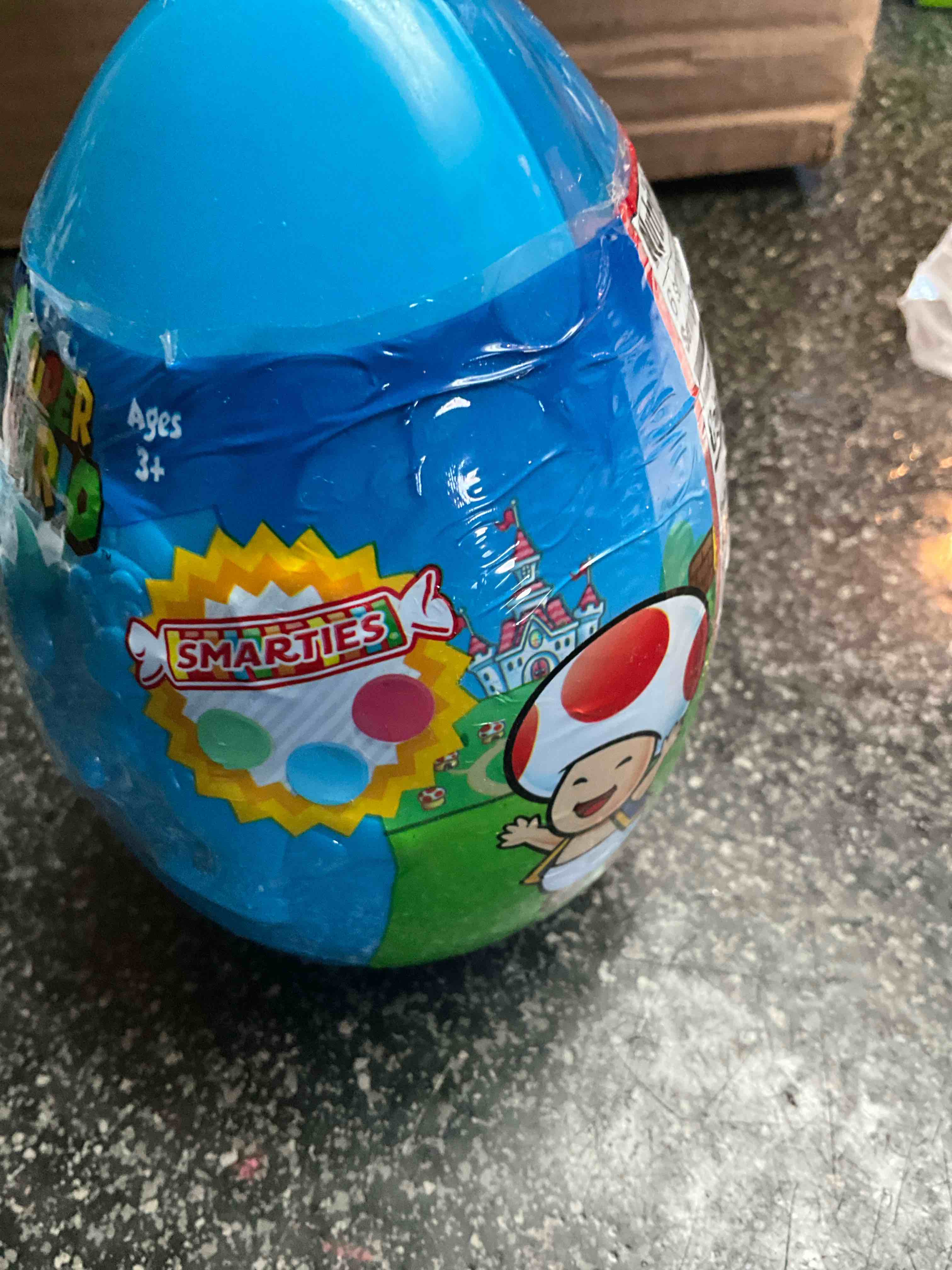Condition photo showing As Is for Nintendo - Super Mario Easter Egg - Filled with Candy  