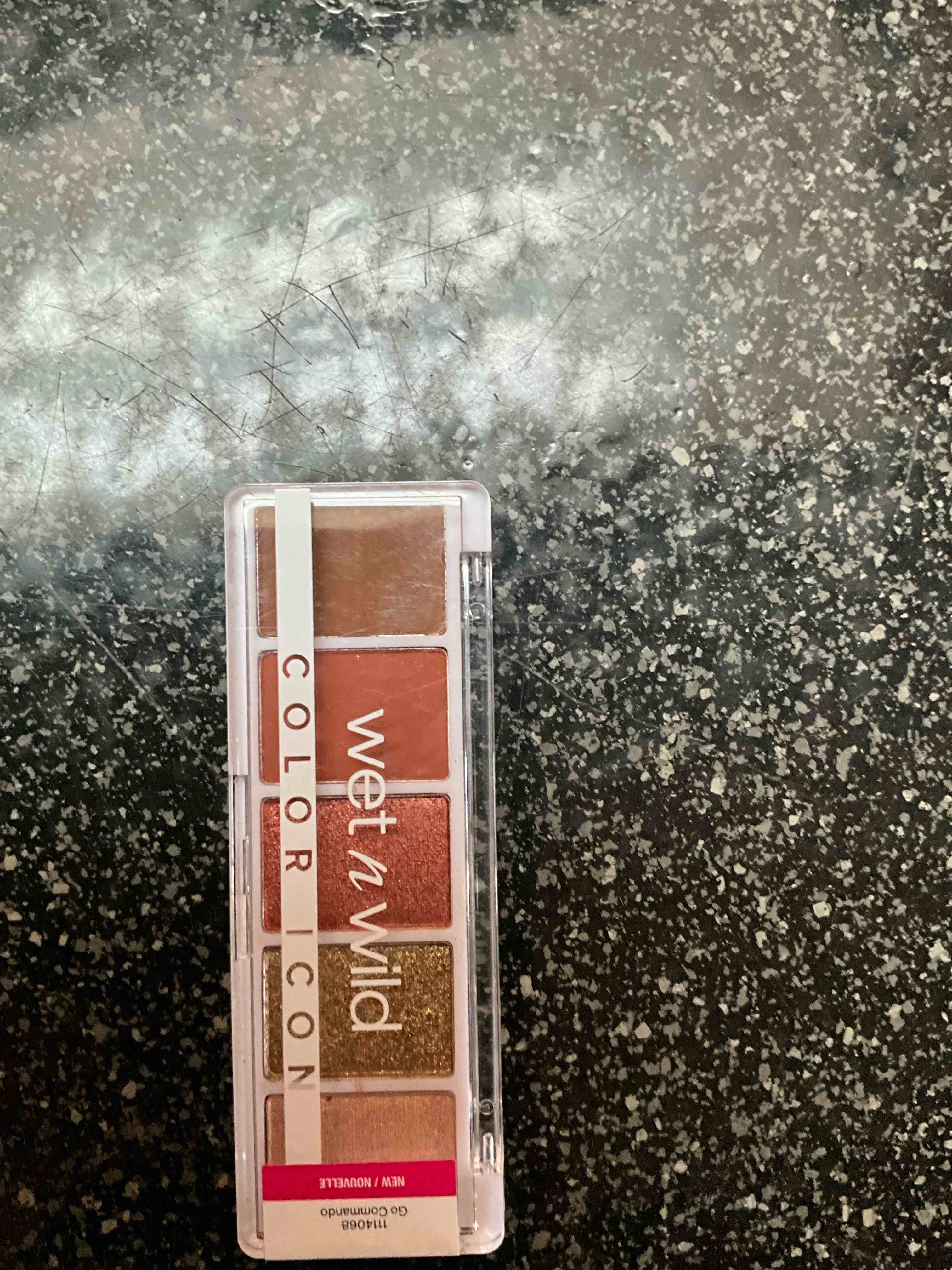 wet n wild Color Icon Eyeshadow Makeup 5 Pan Palette, Matte, Shimmer, Metallic, Long Wearing, Rich Buttery Pigment, Cruelty Free - Go Commando 