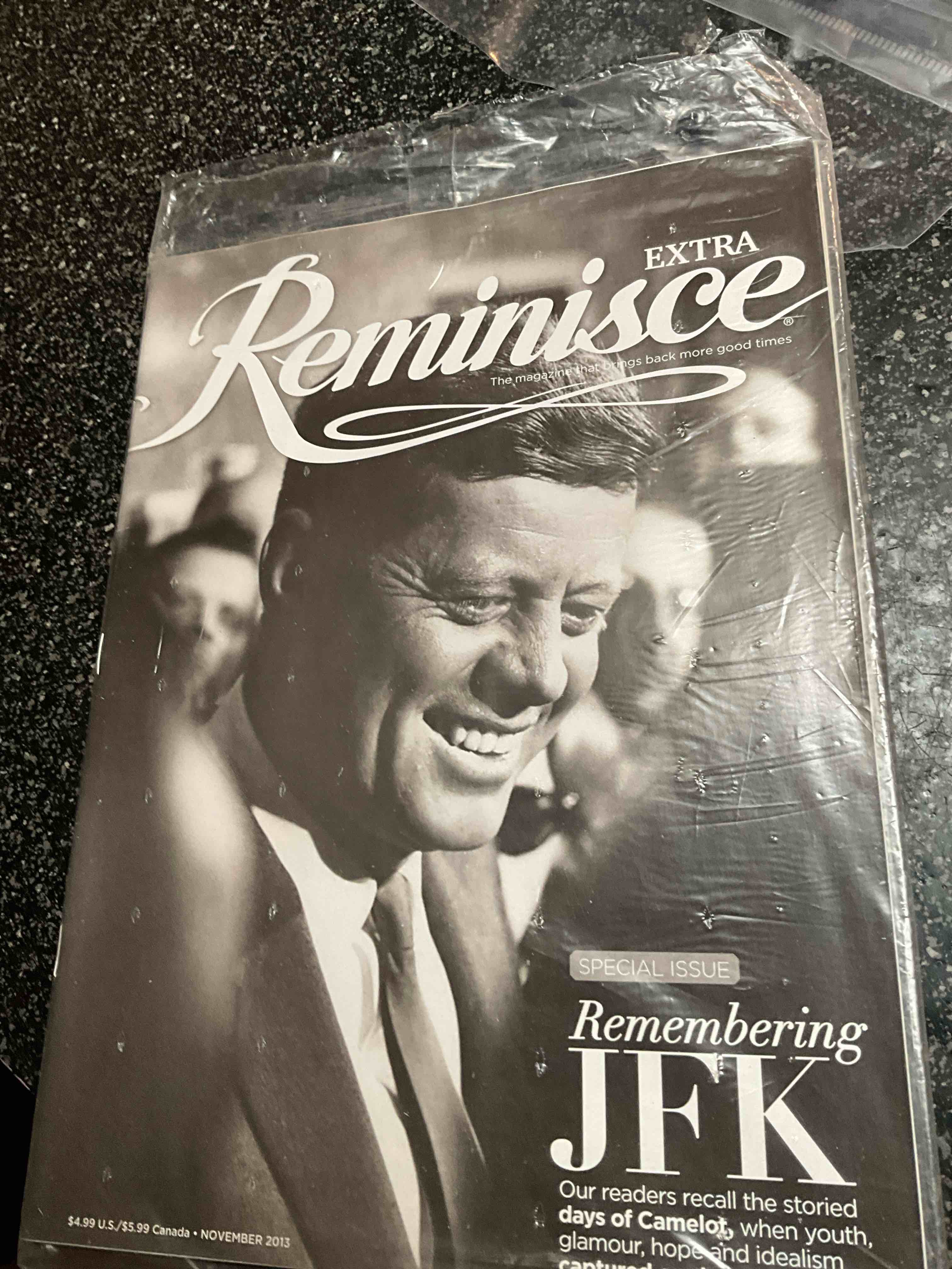 Extra - Reminisce - Remembering JFK - 11/13 issue  