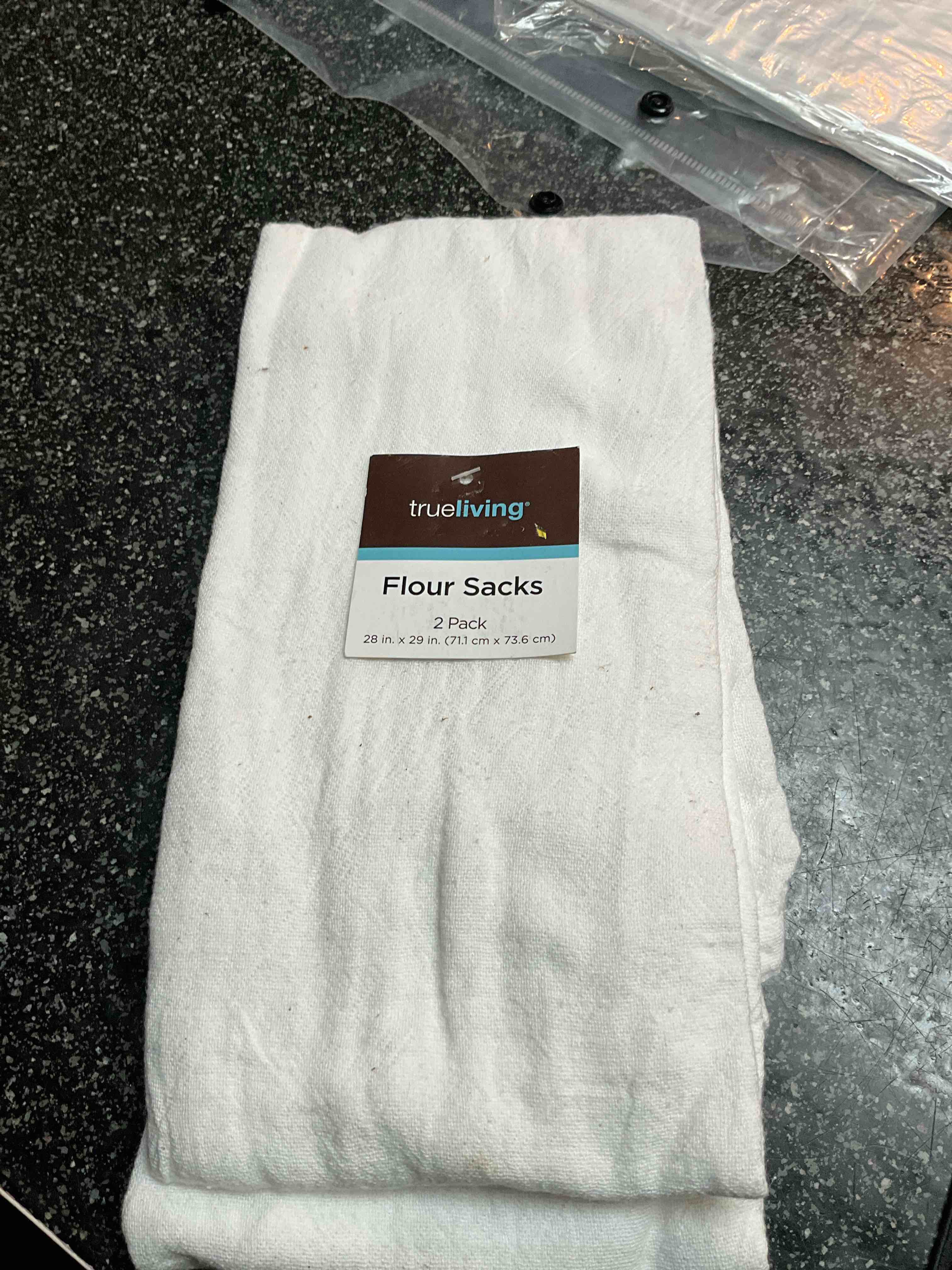 TrueLiving - Flour Sacks - 2 pack - 28 x 29 