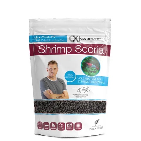Aqua Natural - Shrimp Scoria - 100% Natural - Volcanic Lava for Extreme Bio-Filtering