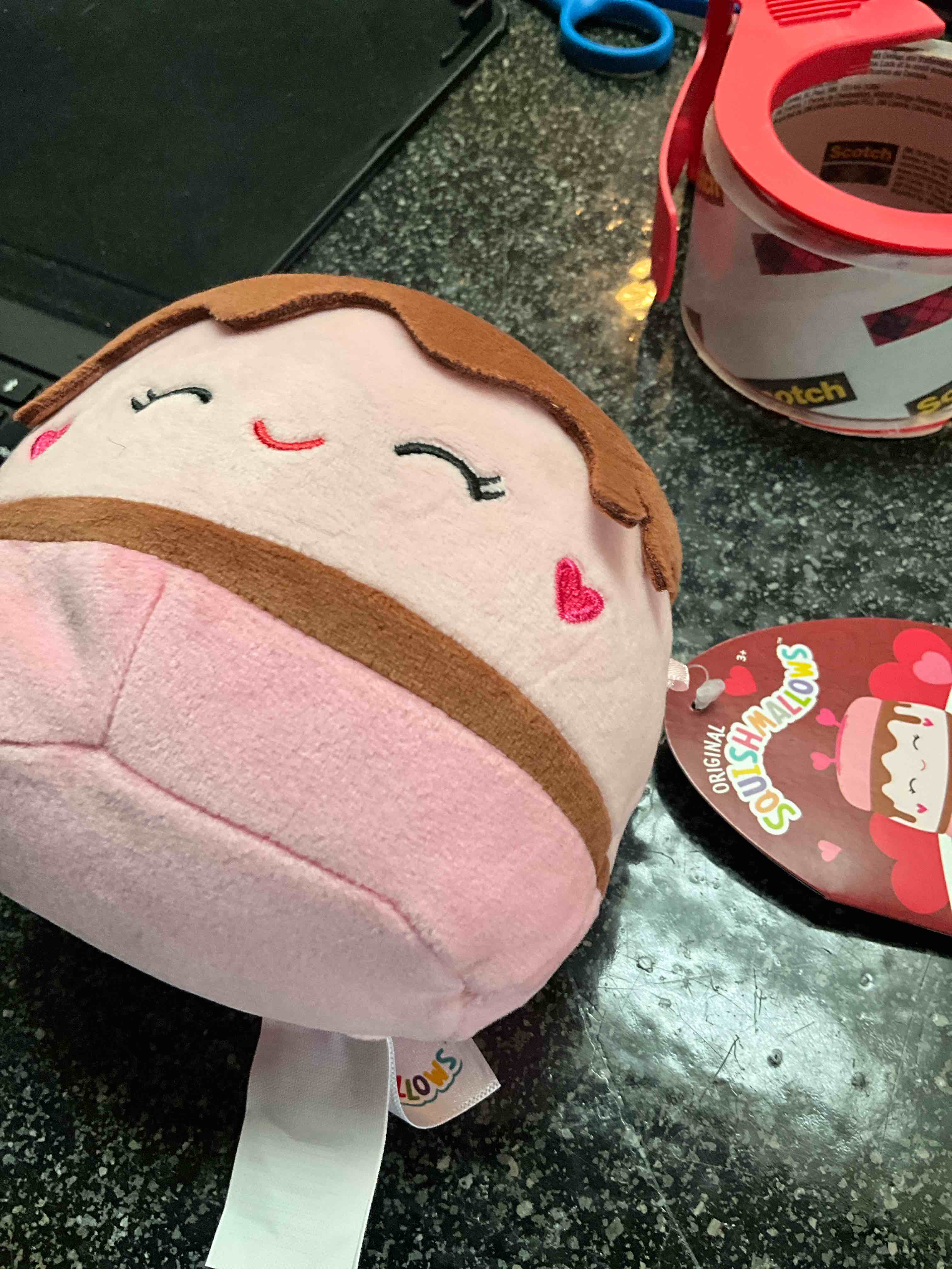 Squishmallows Original 5in Jemma The Pink S'Mores – Official Jazwares Plush (Little)