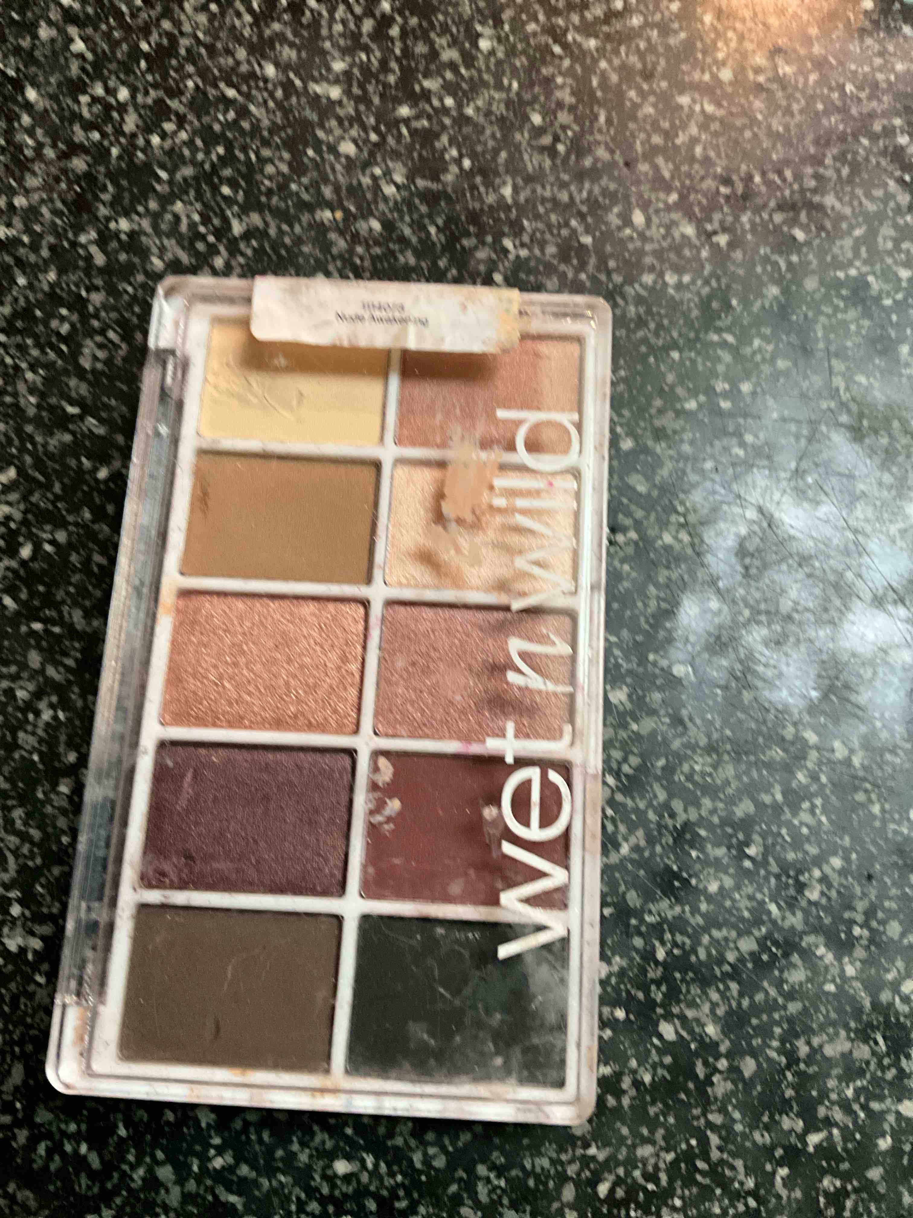 wet n wild Color Icon 10-Pan Eyeshadow Makeup Palette, Brown Nude Awakening, Long Lasting, Shimmer, Metallic, Glittery, Matte, Rich Smooth Pigment, Cruelty Free
