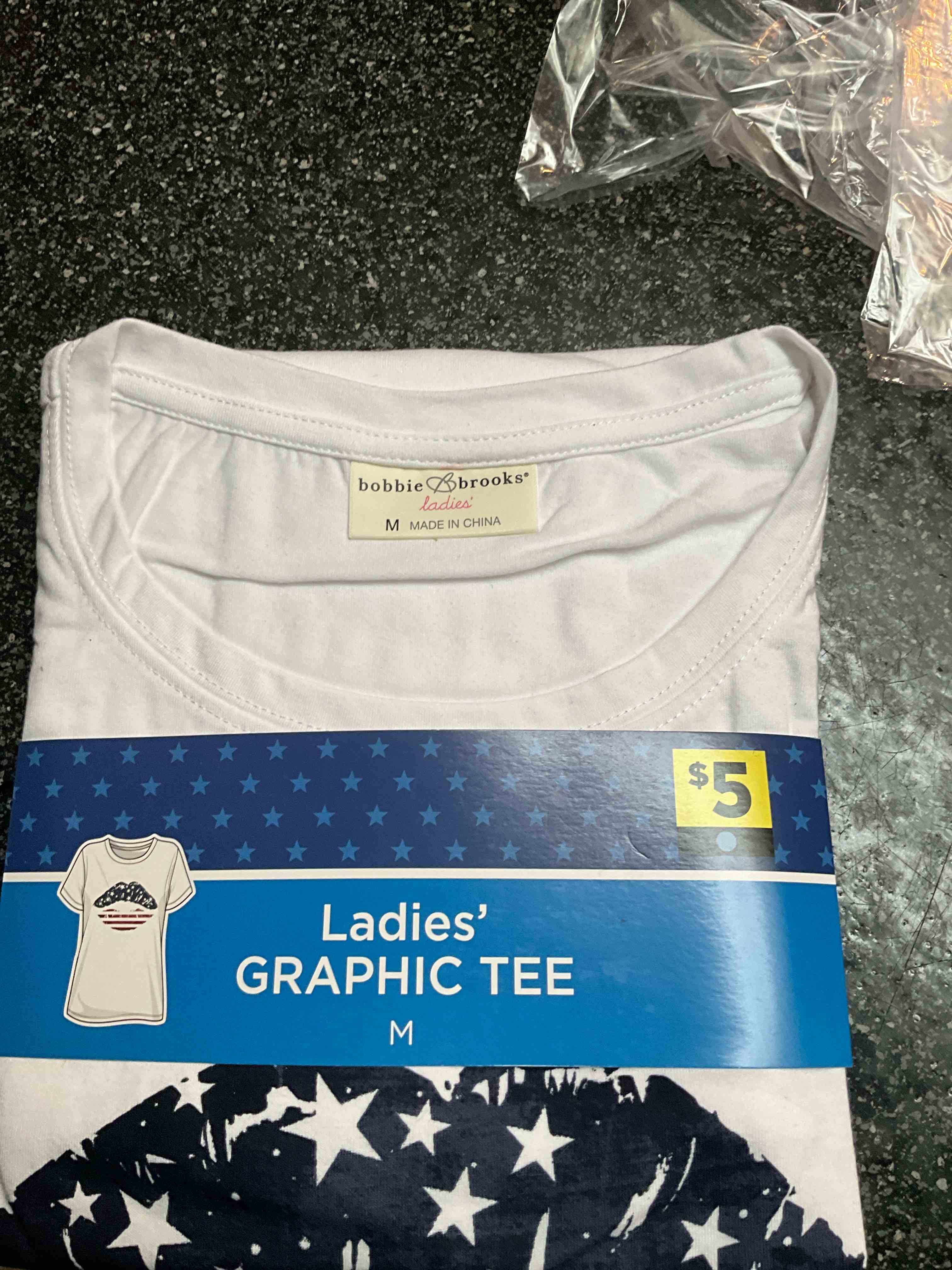 Ladies - Graphic - T-Shirt - Size - M 