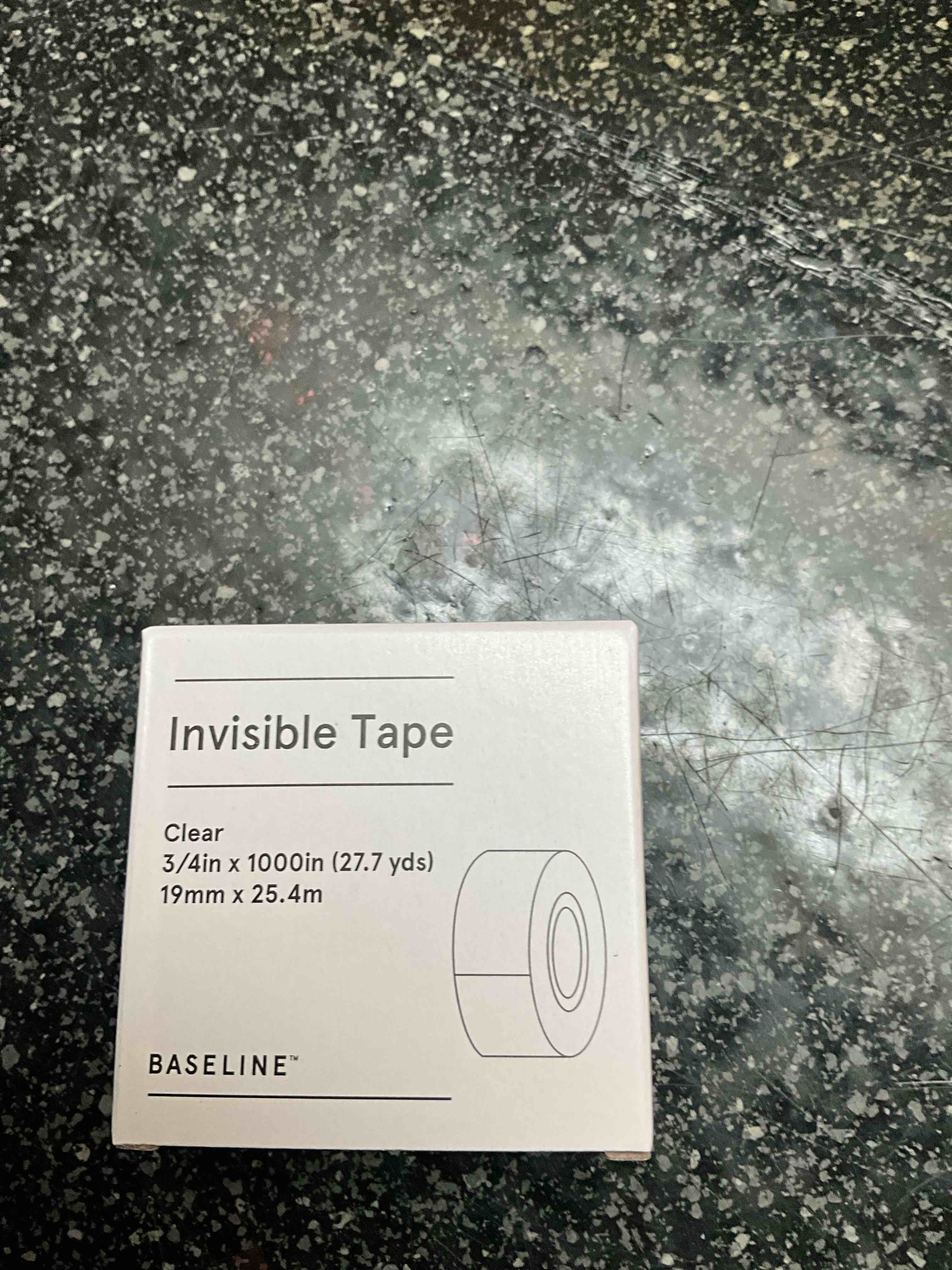 Baseline - Invisible Tape - 3/4” x 1000”